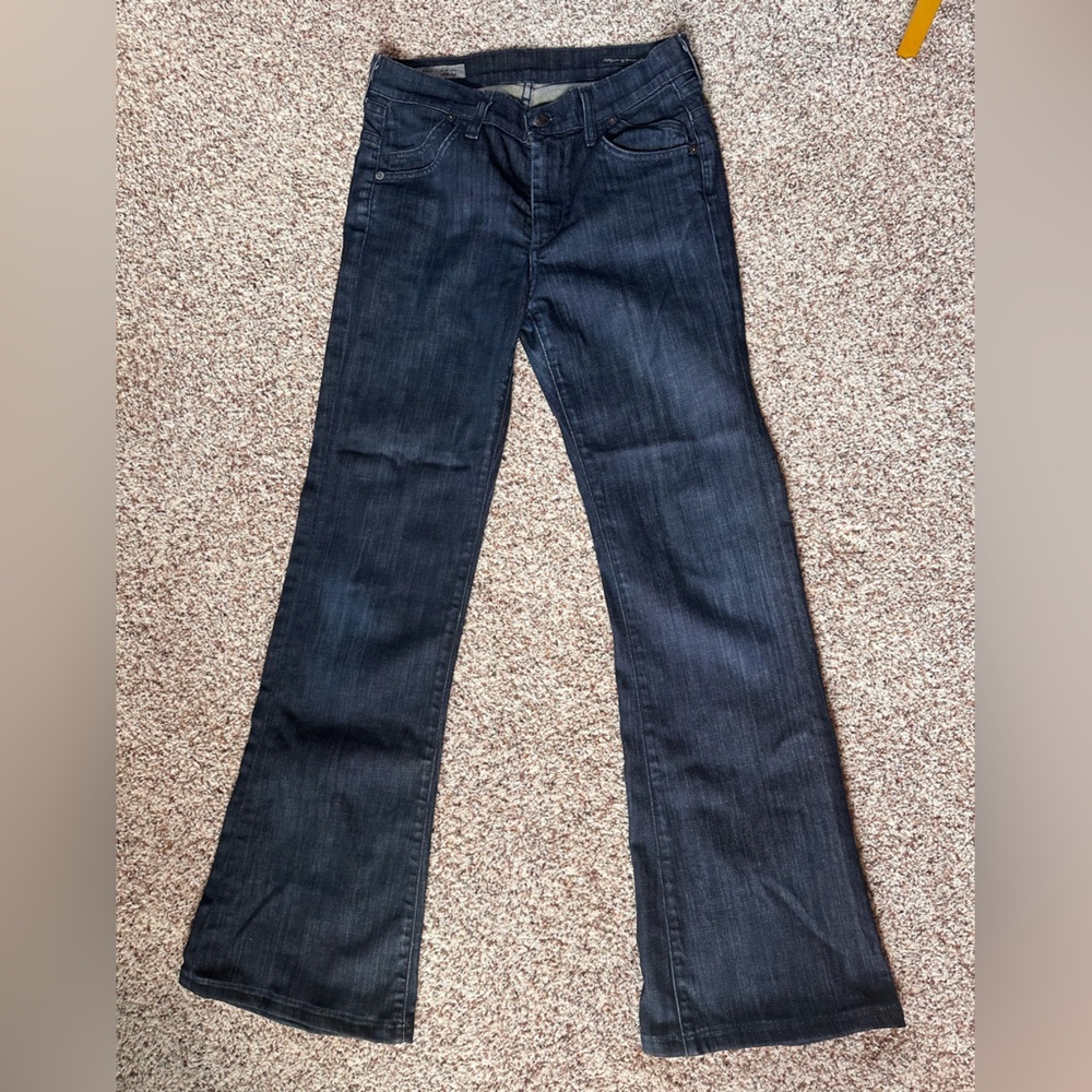 Citizens Of Humanity Dark Blue wide leg Jeans size 27